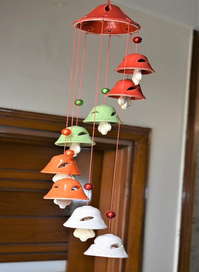 Tomar Trading أجراس رياح سيراميكية من شركة تومار للتجارة (متعددة الألوان) - Image 3